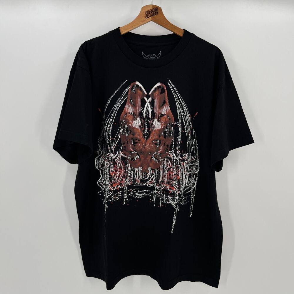Ken Carson Opium YVL Carti Gore Core Great Chaos Antagonist Tour Merch Tee XL